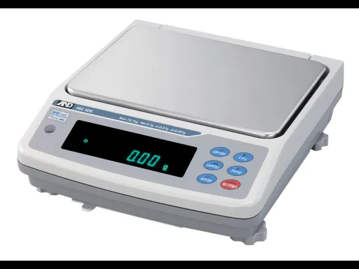 A&D MC-10K Mass Comparator Balance, 10.1 kg capacity, 0.001 g readability