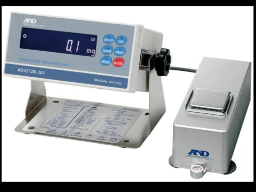 A&D AD-4212B-301 Precision Weigh Module Balance with 310g Capacity and 0.1mg Readability
