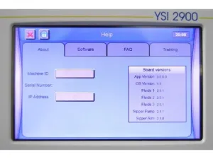 Xylem YSI 2950D-2 Biochemistry Analyzer with 3 Biosensor Modules for Multi-Analyte Metabolite Testing, 9 of 14