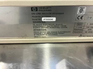 HP 1100 Series Degasser G1322A for HPLC Systems, 2 of 4