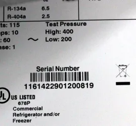 Thermo Scientific ULT430A Undercounter Ultra-Low Temperature Freezer -30°C Compact Lab Storage Unit, 5 of 8