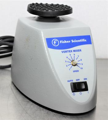 Fisher Scientific Vortex Mixer 02215365 Benchtop Variable Speed 3200 RPM-cover