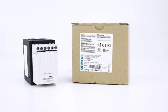 Siemens 3UF7112-1AA00-0 Current/Voltage Sensing Module, Adjustable Current 10–100 A