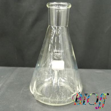 IWAKI 4551FK300R 300 mL Baffled Flask Without Lid-cover