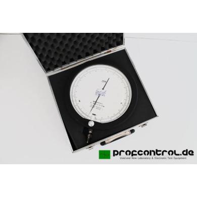 HEISE MODEL CM Reference Dial Pressure Gauge 0-1.6 bar 0-24 psi Accuracy 0.1 %-cover