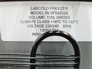 Labcold Sparkfree Labfreezer Model RLVF04202A – Spark-Free Biomedical Freezer for Laboratory Use, 6 of 15