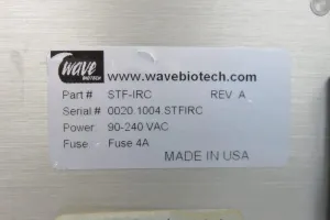 GE Wave Sterile Tubing Welder for Automated Aseptic Fusion of Dry Thermoplastic Tubing, 12 of 12