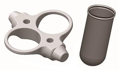 Scilogex 4 x Buckets & 4 x 2 Tubes 50mL Capacity