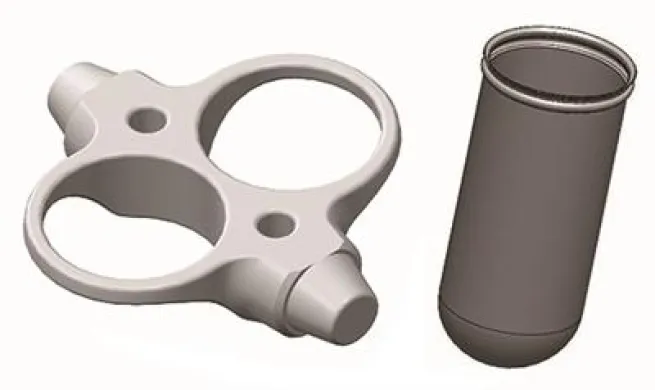 Scilogex 4 x Buckets & 4 x 2 Tubes 50mL Capacity