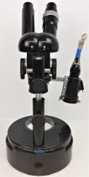 International Binocular Stereo Microscope with Variable Transformer and Lamp (7.56X to 48X), 9 of 19