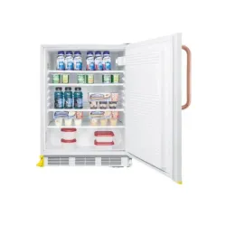 Accucold FF7LWBITBCSTOADA 24" Wide ADA Compliant Built-In Medical Refrigerator with Antimicrobial Copper Handle, 3 of 3