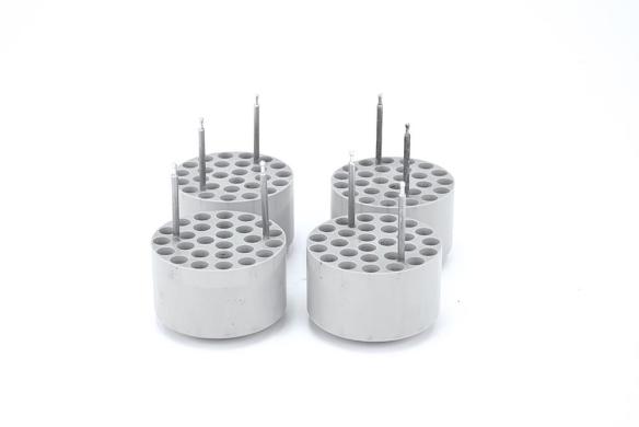 Sigma Gray Centrifuge Rotor Adapter Set of 4-cover