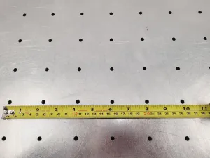 Ealing Optical Isolation Tabletop Breadboard 149x120x25cm on Bench 156x92x72cm, 12 of 13