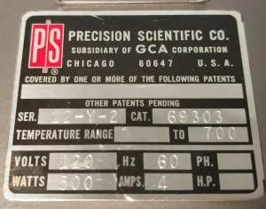 Precision Therm-O-Jack 69303 Hot Plate (5" x 5"), 5 of 5
