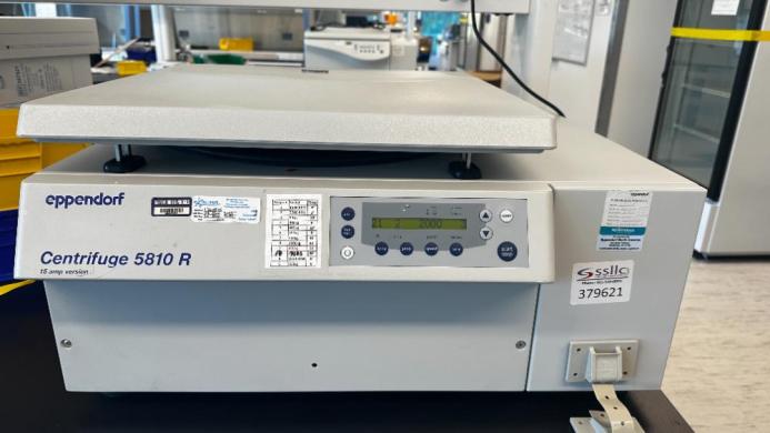 Eppendorf Centrifuge 5810R Refrigerated Benchtop Centrifuge with Fixed-Angle Rotor-cover