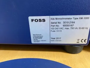 Foss Xds Rapid content analyser /monochromator XM1000, 5 of 8