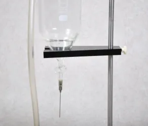 Schott Filling Bottle with Tap and Frame Stand, 1000 ml, 3 of 3