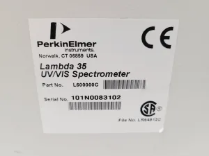 Lambda 35 UV-Vis Spectrophotometer for Analytical and Biotechnological Applications, 14 of 15