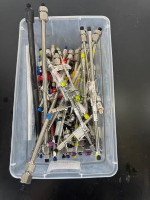 Assorted High-Performance Liquid Chromatography (HPLC) Columns from Various Manufacturers-cover