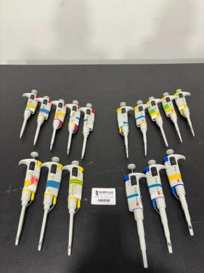 Discovery Comfort Manual Pipettes Set x16 with 0.5 µL, 2 µL, 20 µL, and 100 µL Volume Ranges-cover