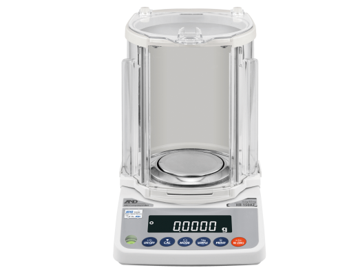 A&D HR-150AZ Analytical 4-Place Balance with 152g Capacity and 0.1 mg Readability-cover