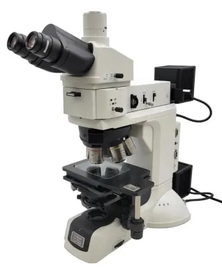 Nikon Eclipse LV100 Motorized Trinocular Microscope with BF/DF and DIC Reflected Light