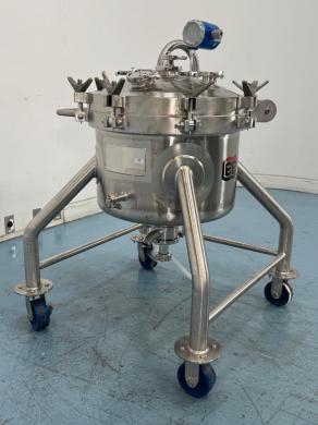 Lee Industries 100 Liter Stainless Steel Bioprocess Tank for Fermentation and Biomanufacturing-cover