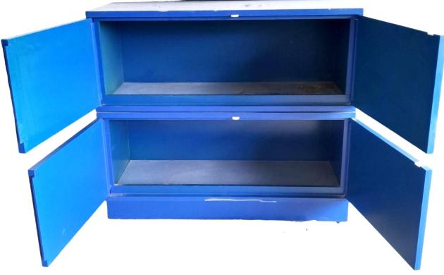 SciMatCo SE1460 Mini Stak-a-Cab Acid Storage Cabinet (47"W x 18"D x 41"H)-cover