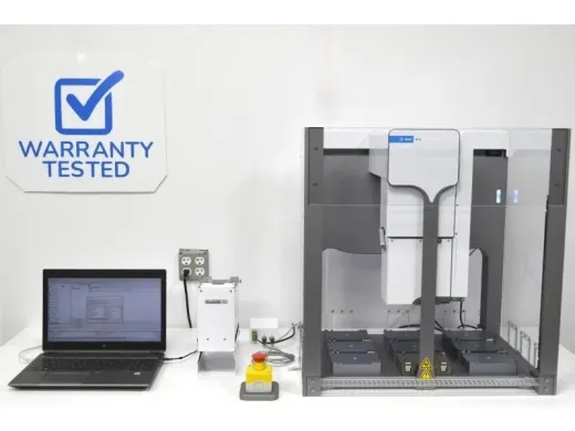 Agilent Bravo Automated Liquid Handler with 96ST and 384ST Dispense Heads for High-Throughput Pipetting
