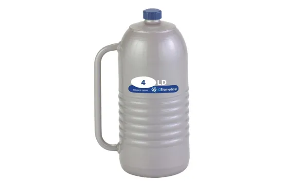 Taylor Wharton by IC Biomedical LD4 Aluminum Cryogenic Dewar 4L Capacity