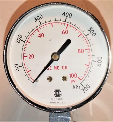 Oxweld Trimline R-77 75-580 Dual Stage Stainless-Steel Gas Regulator - CGA 580