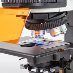 Motic PA53 FS6 EDF Trinocular Upright Biomedical Microscope w/ LUMOS Fluorescence LED, 3 of 4