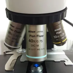 Nikon Eclipse E400 Fluorescence Microscope with 100W Mercury Illumination, 4 of 12