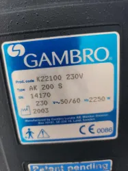 Gambro AK-200 S Dialysis Machine for Renal Replacement Therapy, 4 of 4