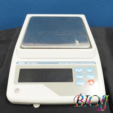 A&D GX-2000 Internal Calibration Electronic Balance, 2100 g / 0.01 g-cover
