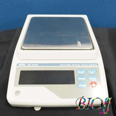 A&D GX-2000 Internal Calibration Electronic Balance, 2100 g / 0.01 g