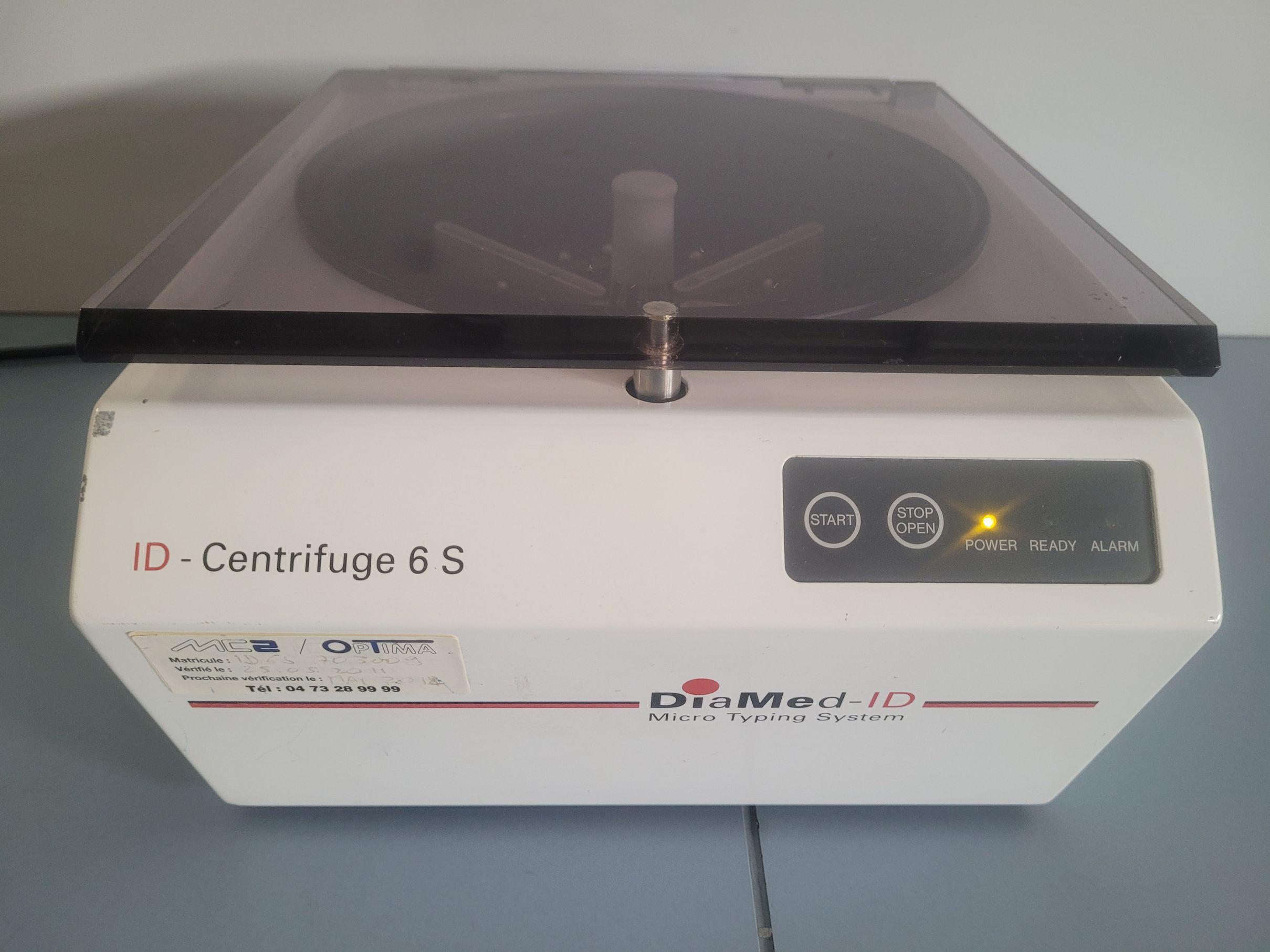 ID DIAMED id-centrifuge 6s Laboratory Centrifuge