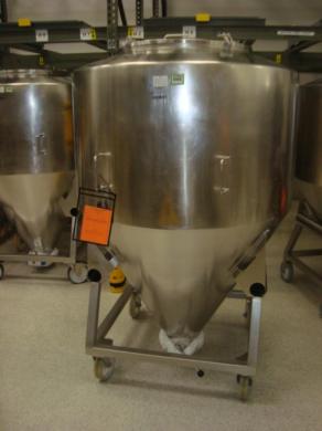 Bohle Mobile 1400 Liter Capacity Stainless Steel Tote for Bioprocessing and Storage-cover