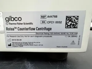 Thermo Gibco Rotea Counterflow Centrifugation System for Cell Processing and Bioprocessing, 4 of 4