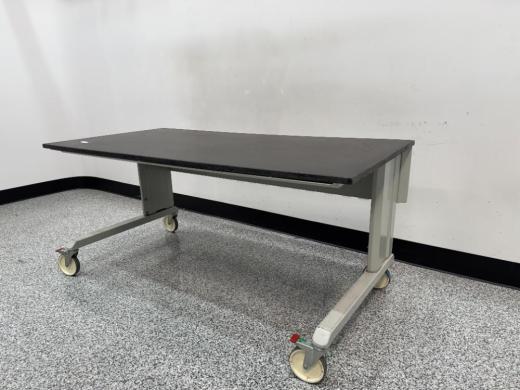 6-Foot Rolling Laboratory Bench with Durable Work Surface and Mobility-cover