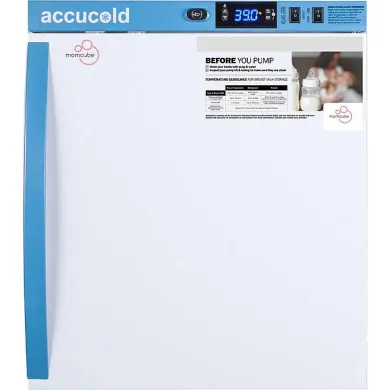 Accucold ARS1MLMC MOMCUBE 1 Cu.Ft. Breast Milk Refrigerator with Solid Door, Digital Temperature Control