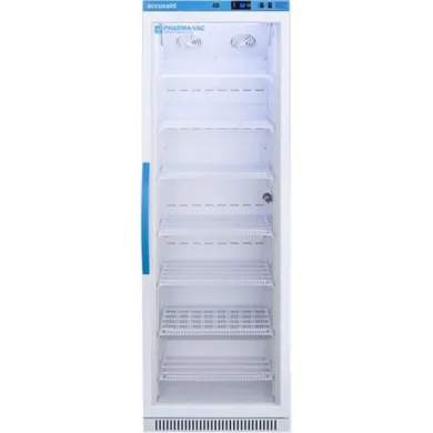 Accucold ARG15PV 15 Cu. Ft. Upright Glass Door Vaccine Refrigerator for Pharmacy and Medical Storage