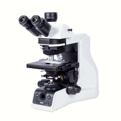 Motic PA53 BIO Trinocular Upright Biomedical Microscope, 100W Halogen Transmitted Illumination-cover