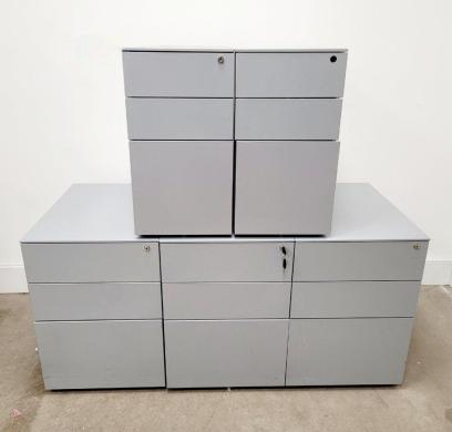 Set of 5 Triumph Small Drawer Cabinets for Laboratory Storage-cover