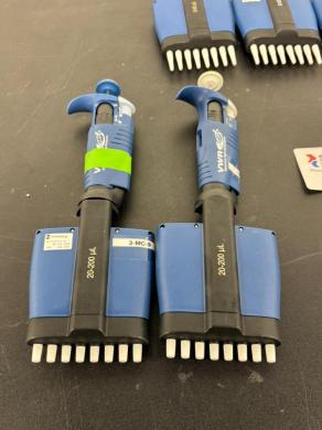 VWR Electronic Multichannel Pipettes Set – 4x50 µL, 2x200 µL, 3x300 µL Volumes-cover
