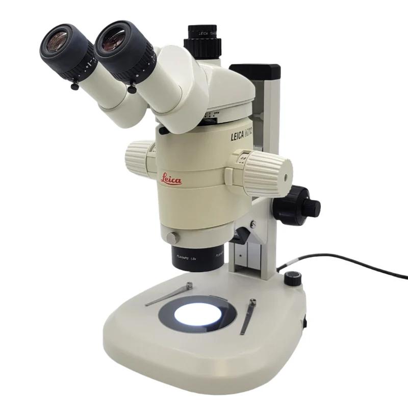 Leica Stereo Microscope MZ12 with Transmitted and Reflected LED Light Stand