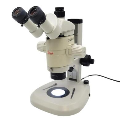 Leica Stereo Microscope MZ12 with Transmitted and Reflected LED Light Stand-cover