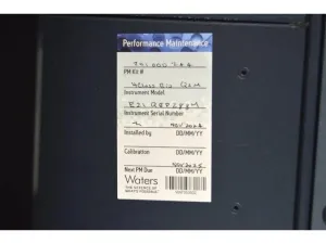 Waters ACQUITY UPLC H-Class PLUS Bio System with PDA and FLR Detectors for Bioseparations (2021), 38 of 41
