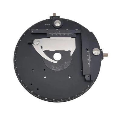 Zeiss Rotating Polarizing Microscope Stage 432007 with XY Coaxial Slide Holder 453560-cover