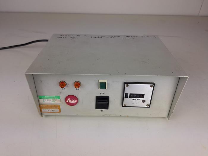 Leitz Microscope Lamp Drive - Power and Control Unit for Light Source